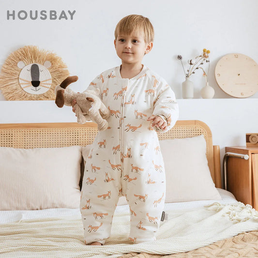 Gigoteuse d'hiver 1–4 ans – Motif dinosaure, chaude et confortable
Transformez l'heure du coucher en un moment ludique et rassurant avec cette gigoteuse épaisse et douillette, parfaite pour l’hiver. Conçue pour les en
