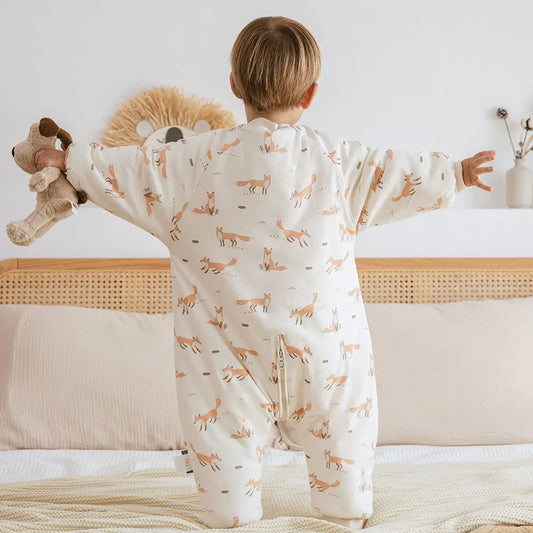 Gigoteuse d'hiver 1–4 ans – Motif dinosaure, chaude et confortable
Transformez l'heure du coucher en un moment ludique et rassurant avec cette gigoteuse épaisse et douillette, parfaite pour l’hiver. Conçue pour les en
